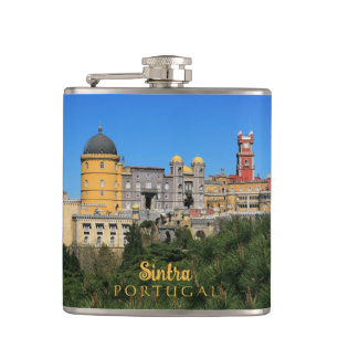 Fairytale Sintra Palace photo, in Portugal Flask