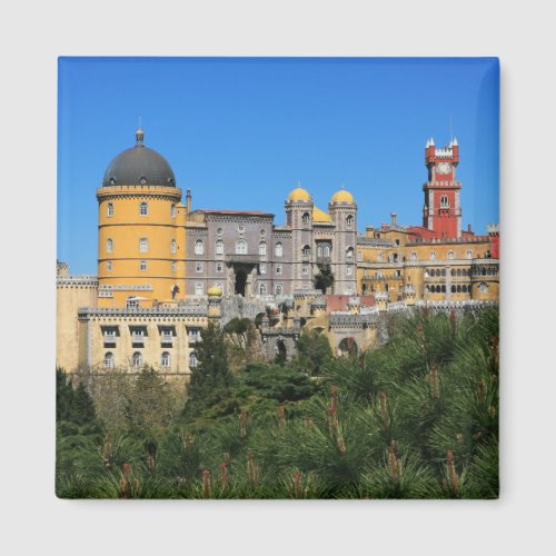 Fairytale Sintra Palace photo in Portugal Magnet