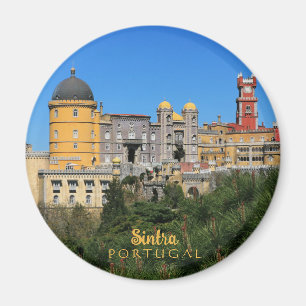 Fairytale Sintra Palace photo, in Portugal Magnet