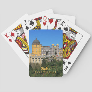 Fairytale Sintra Palace photo, in Portugal Poker Cards