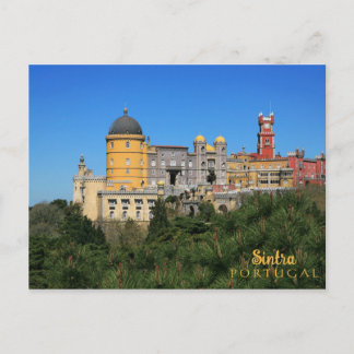 Fairytale Sintra Palace photo, in Portugal Postcard