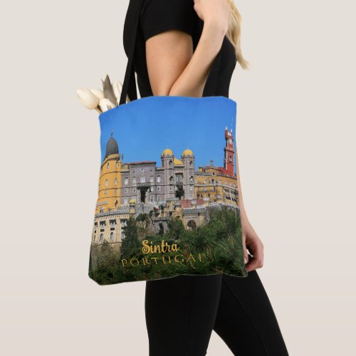 Fairytale Sintra Palace photo in Portugal Tote Bag