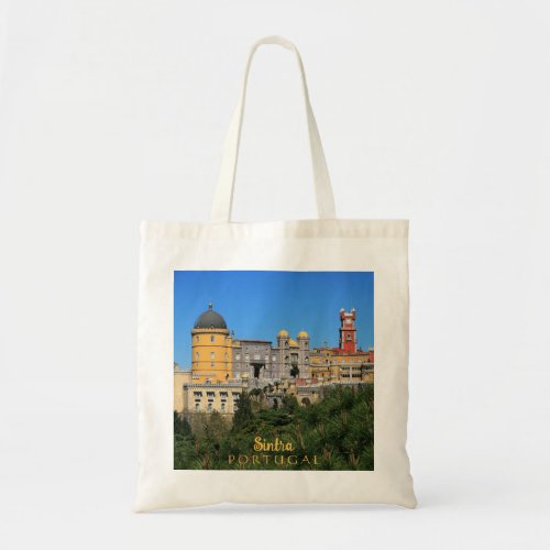 Fairytale Sintra Palace photo in Portugal Tote Bag