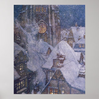 Fairytale Snow Queen by Edmund Dulac Print