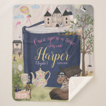 Fairytale Storybook Personalized Blanket Fairytale Storybook Personalized Blanket