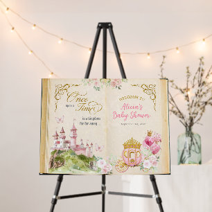 Fairytale Storybook Princess Baby Shower Foam Board