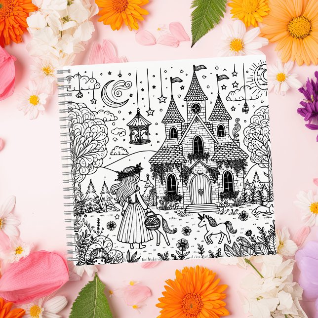 Fairytale Themed Color Me Notebook (Creator Uploaded)