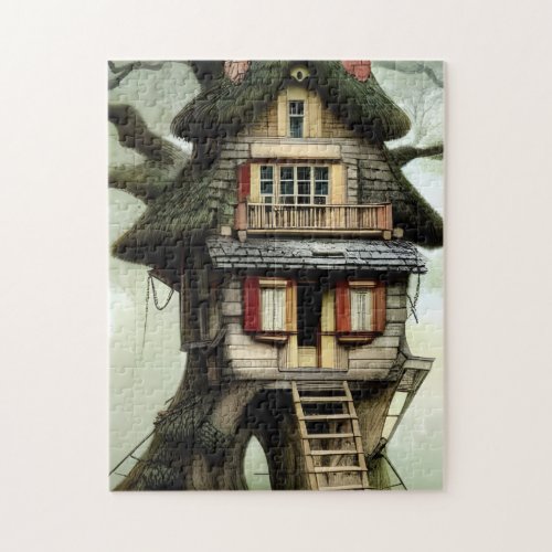 Fairytale Treehouse Jigsaw Puzzle