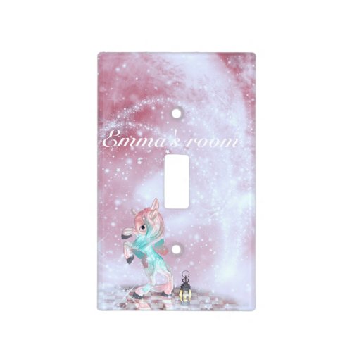 Fairytale Unicorn Light Switch Cover