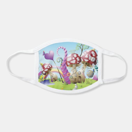 Fairytale Village All_Over Print Face Mask