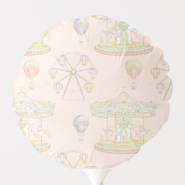 Fairytale Vintage Amusement Park Balloon (Front)