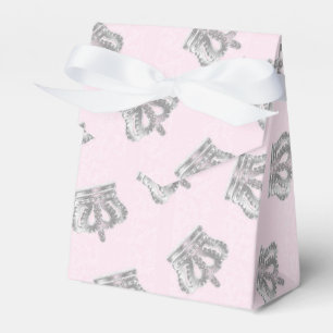 Fairytale Vintage Crown Princess Party Favor Boxes