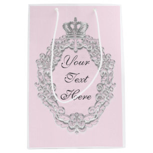 Fairytale Vintage Princess Crown Personalized Bag