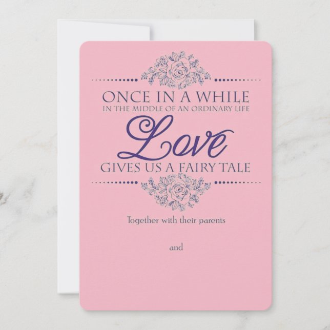 Fairytale Wedding (Front)