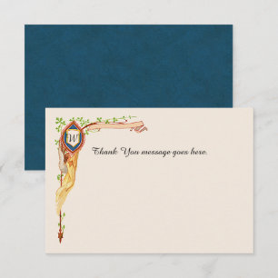 Fairytale Wedding Flat Thank You Card