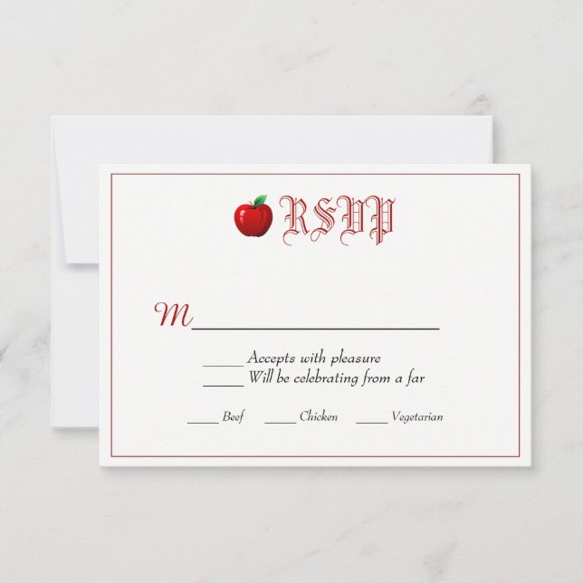 Fairytale Wedding Invitation (Front)