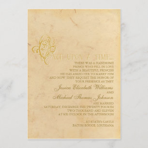 Fairytale Wedding Invitation
