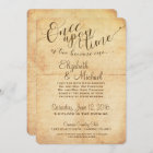 Fairytale Wedding Invitation Once Upon A Time