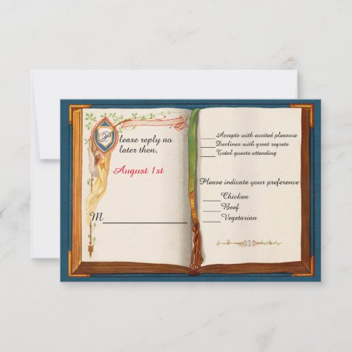 Fairytale Wedding Response Card