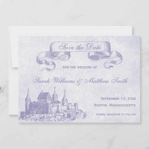 Fairytale Wedding Save the Date