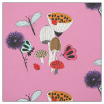 Fairytale Whimsy Nature Garden Fabric