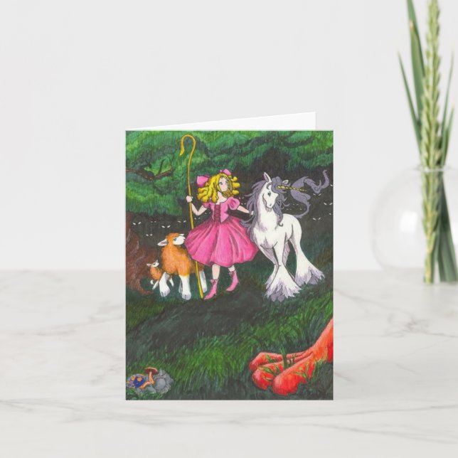 Fairytale World - BLANK Card (Front)