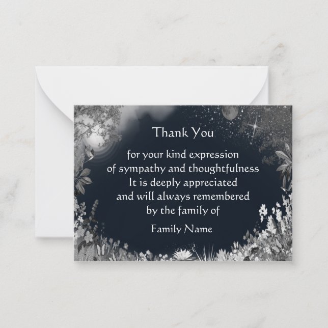 Fairytale World Thank You Card (Front)