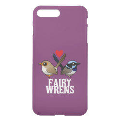 Fairywrens in Love Uncommon iPhone 7 Plus Clearly™ Deflector Case