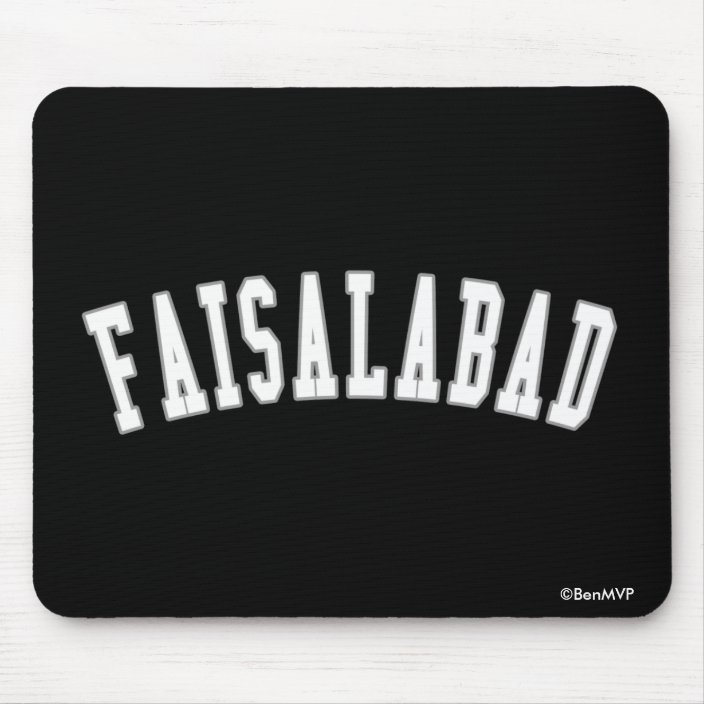 Faisalabad Mousepad
