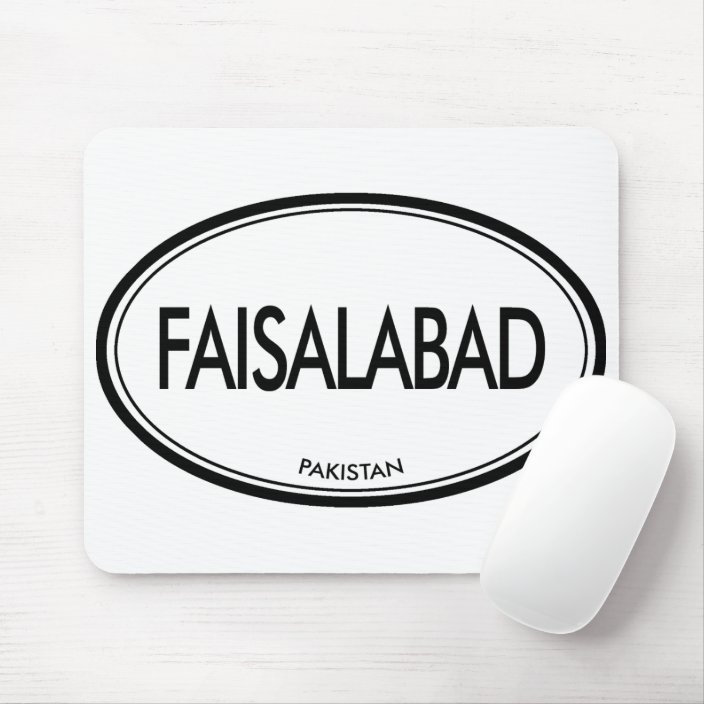 Faisalabad, Pakistan Mousepad
