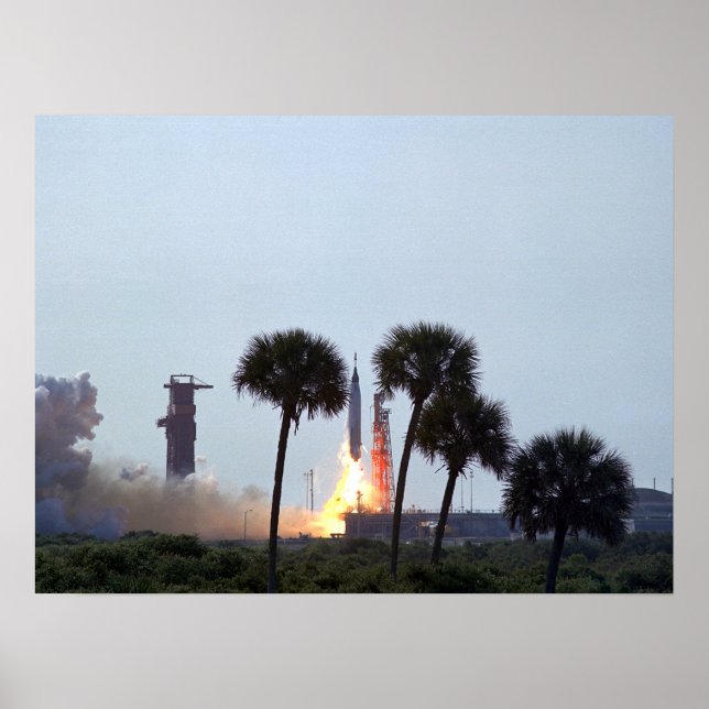 Faith 7 (Mercury Atlas 9) Launch Poster (Front)