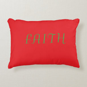 FAITH ACCENT PILLOW
