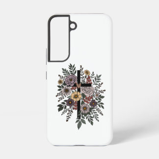 Faith and Flowers Samsung Galaxy S22 Case