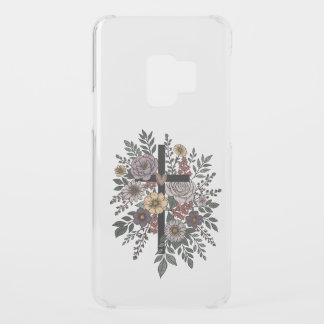 Faith and Flowers  Uncommon Samsung Galaxy S9 Case