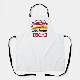 Faith and Gratitude Artwork – Uplifting Christian Apron