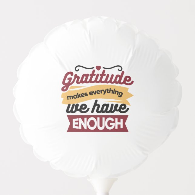Faith and Gratitude Artwork – Uplifting Christian  Balloon (Front)