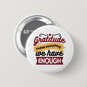 Faith and Gratitude Artwork – Uplifting Christian Button