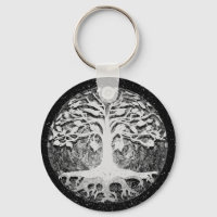 Faith and Hope Tree of Life Black and White
