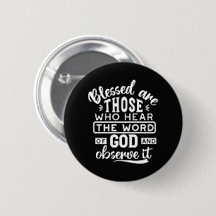 Faith and Obedience – Inspirational Scripture Button
