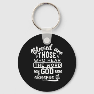 Faith and Obedience – Inspirational Scripture Keychain