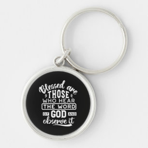 Faith and Obedience – Inspirational Scripture Keychain