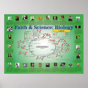 Faith and Science: Biology (Krebs Cycle) Poster