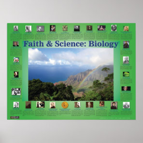 Faith and Science: Biology Poster