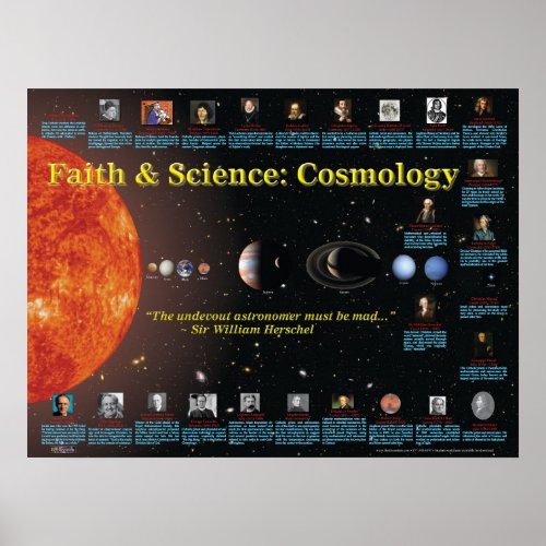 Faith and Science Cosmology Poster