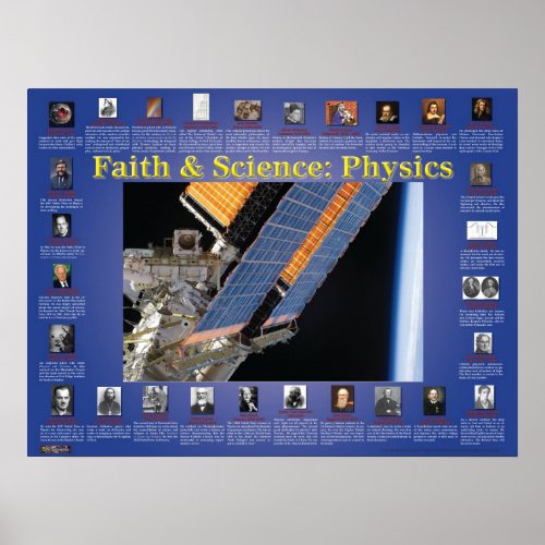 Faith and Science Physics Poster
