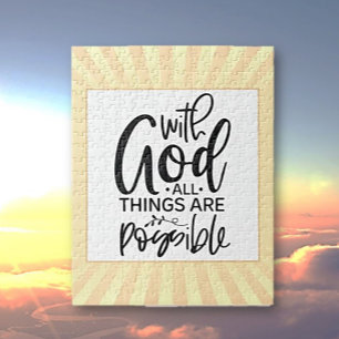 Faith Based Affirmation Jigsaw Puzzle