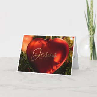 Faith-Based Christian Christmas Card
