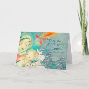 Faith-based Christian Christmas Card