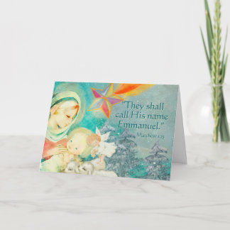 Faith-based Christian Christmas Card