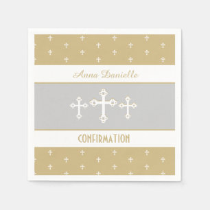Faith-based, Christian Confirmation Paper Napkins